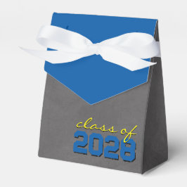 Caixas de Presente de Formatura de Giz Médio Azul 