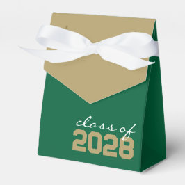 Caixas de Presente de Formatura Verde e Dourado
