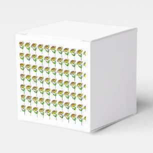Caixas de Presente Ilustradas para Casamentos, Chá