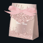Caixas de Presente ou Lembrancinha com Glitter Dou<br><div class="desc">Caixas de Presente ou Favor Personalizadas com Texto Nome Personalizado com Brilho Glitter Rosa Dourado Moderno Presente ou Caixas de Favor para Ela - Adicione Seu Texto / Nome Único - Escolha a Fonte / Tamanho / Cor - ou Remova o Texto - Faça suas Caixas de Cartão de Casamento...</div>