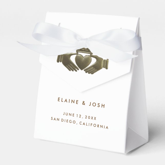 Caixas de presentes de Claddagh irlandês (Frente)