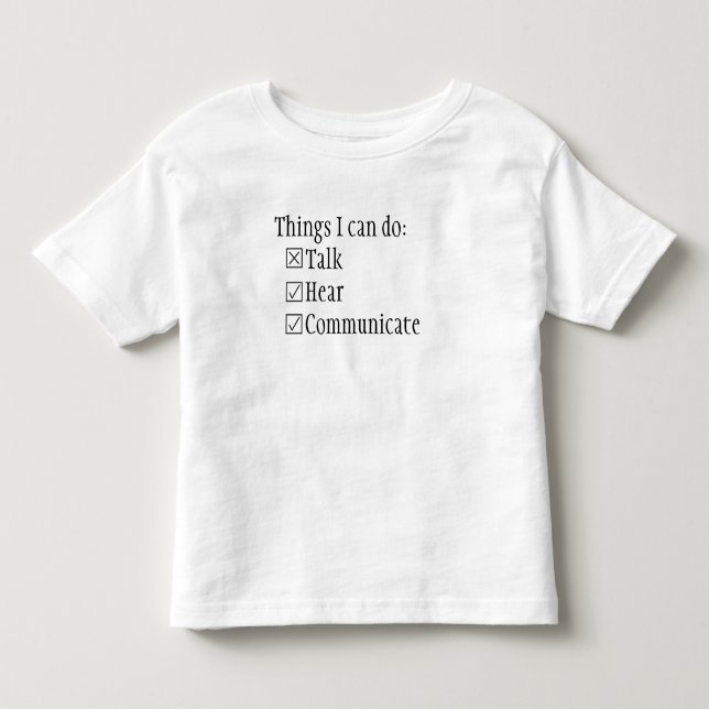 Caixas de seleção comunicam T-Shirt (Frente)
