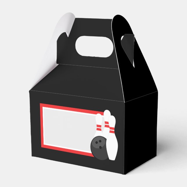 Caixas Favoráveis de Boliche Negra (Frente)