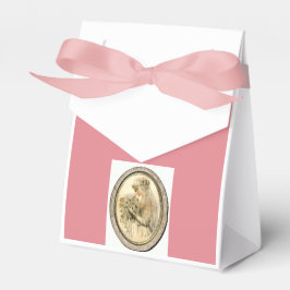 Caixas Favoráveis do Casamento vintage e Chá de pa