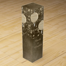 Caixas Para Garrafas De Vinho Ivory Lanterns