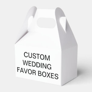 Caixas personalizadas costume do favor do