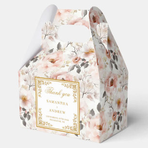 Caixas sofisticadas, cor-de-rosa, para casamentos