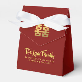 CAIXINHA DE LEMBRANCINHAS 式 婚 礼 中 礼 盒 欢 个 喜 性 化 的 红 金