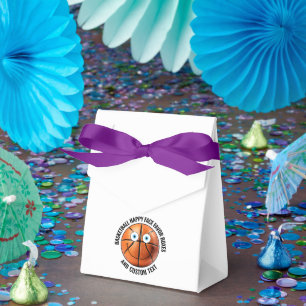 Caixinha De Lembrancinhas 10 x OLHOS AZUIS DE Basquete Personalizados Face F
