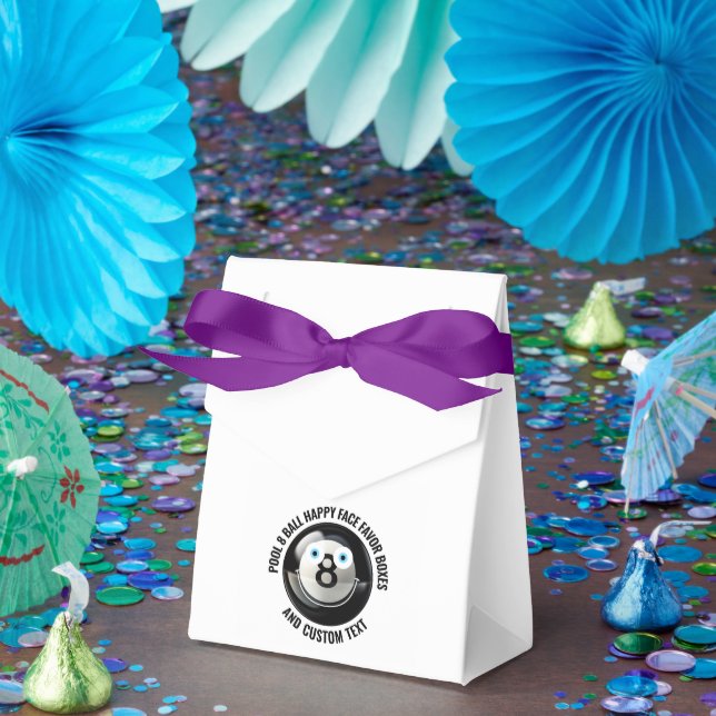 Caixinha De Lembrancinhas 10 x Piscina personalizada 8 OLHOS AZUIS Bola Face (Festa)