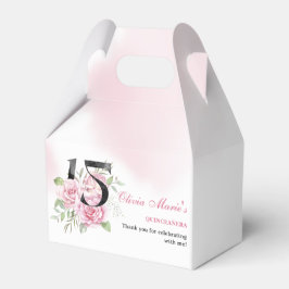 Caixinha De Lembrancinhas 15 Birthday Quinceanera Russo Floral