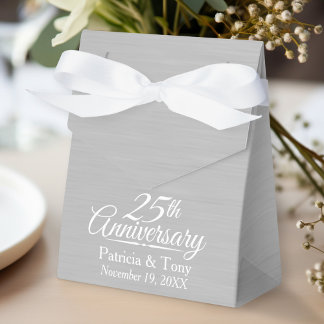 Caixinha De Lembrancinhas 25º Aniversário de Casamento Personalizado