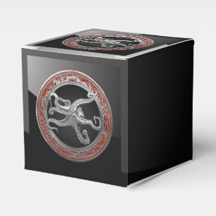 Caixinha De Lembrancinhas [300] Octopus Silver Sagrado em Postura Defensiva