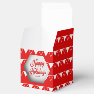Caixinha De Lembrancinhas 3D elegante boas festas