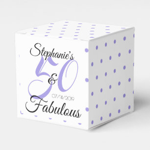 Caixinha De Lembrancinhas 50 e Fabuloso Festa de Aniversário Personalizada