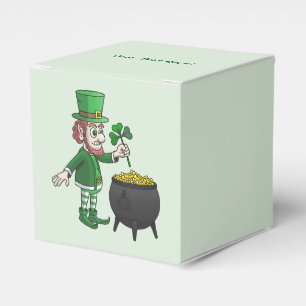 Caixinha De Lembrancinhas A Celebração do Dia de São Patrício dos Leprechaun