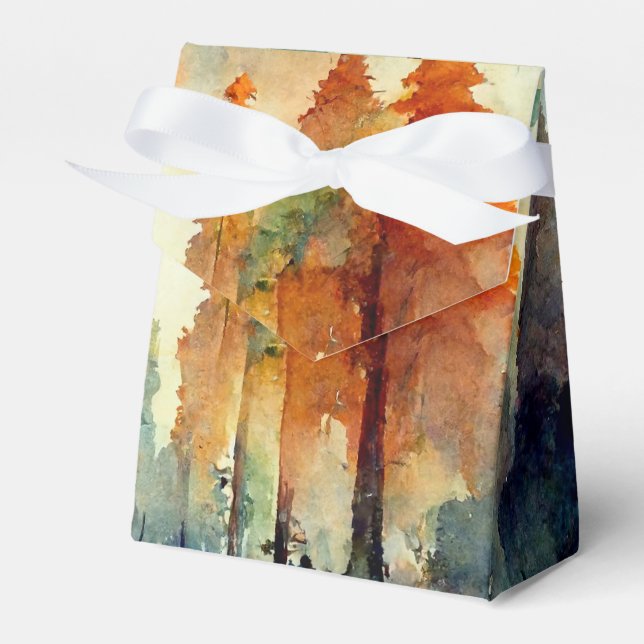 Caixinha De Lembrancinhas A Floresta (natureza) (Frente)