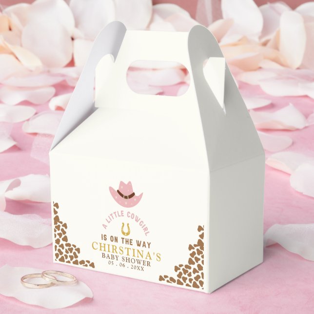 Caixinha De Lembrancinhas A Little Cowgirl Is on The Way (Casamento)