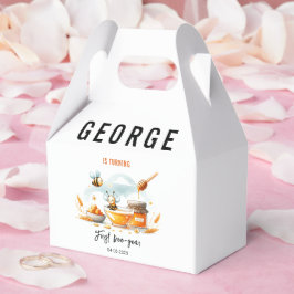 Caixinha De Lembrancinhas Abelhas Amarelas e Girassol Bonitas 1rua Aniversár