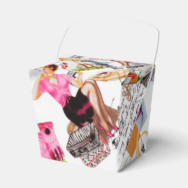 Caixinha De Lembrancinhas Abril em Paris 2 (Frente)