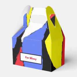 Caixinha De Lembrancinhas Abstrato