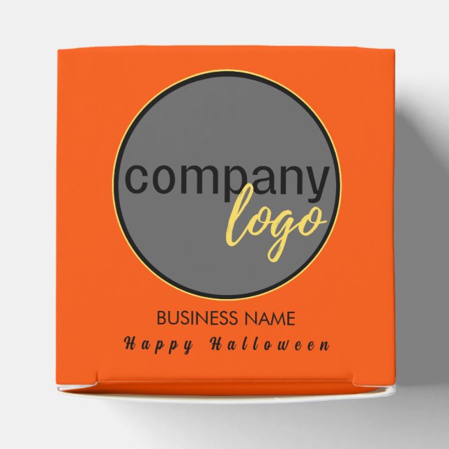 CAIXINHA DE LEMBRANCINHAS ADICIONAR A PRÓPRIA EMPRESA DE NEGÓCIOS DE HALLOWE (Topo)