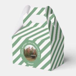 Caixinha De Lembrancinhas Adirondack Lean-to em Itens de Festa de aniversári