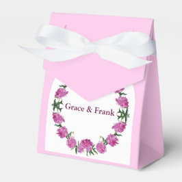 Caixinha De Lembrancinhas Adoráveis Peonies.