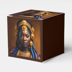 Caixinha De Lembrancinhas African Black Woman