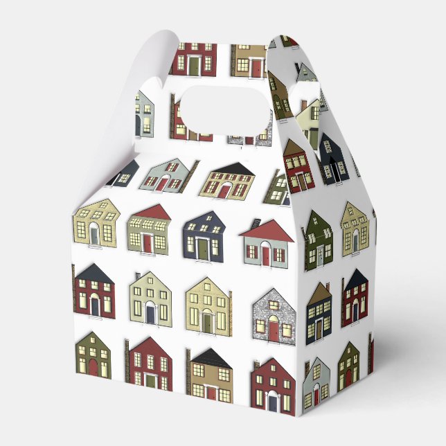 Caixinha De Lembrancinhas Agente imobiliário de corretor imobiliário (Frente)