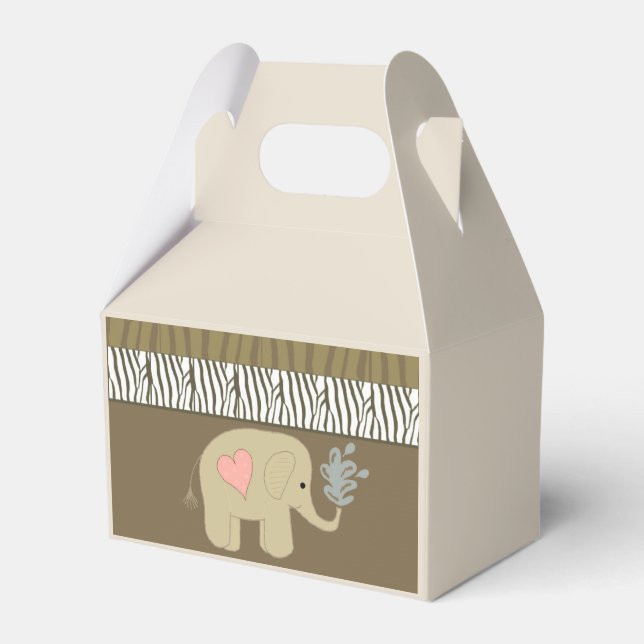 Caixinha De Lembrancinhas Água de pulverização de elefante (Frente)