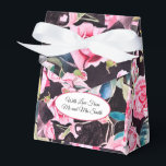 Caixinha De Lembrancinhas Água de Rosa Rosa Velho Casamento Aquarela<br><div class="desc">Prato de Papel de Padrão de Aquarela de Rosa Antiga. Projetado a partir das minhas aquarelas originais.</div>