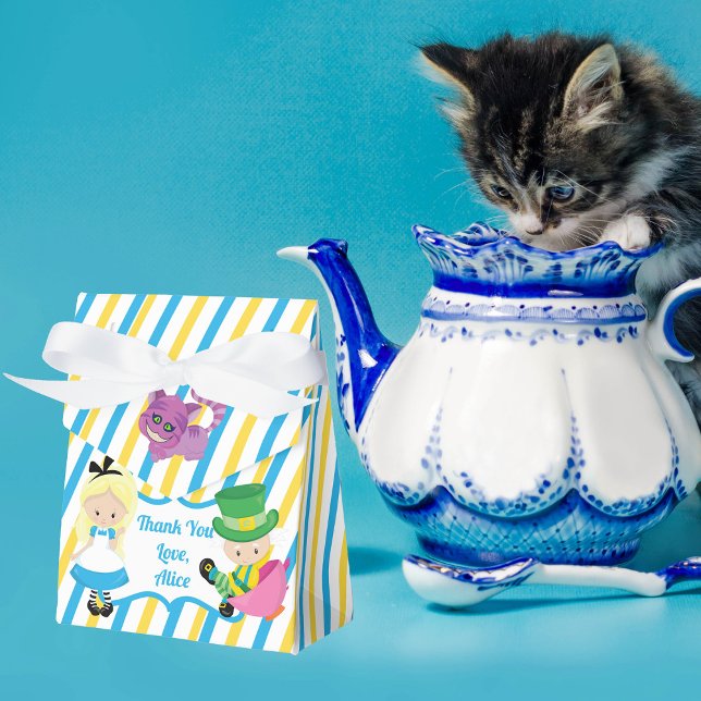 Caixinha De Lembrancinhas Alice no País das Maravilhas, Festa de Aniversário (Criador carregado)