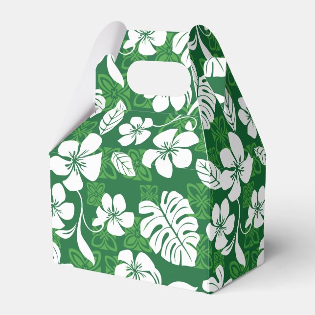 CAIXINHA DE LEMBRANCINHAS ALOHA FRIDAY (VERDE) (Frente)