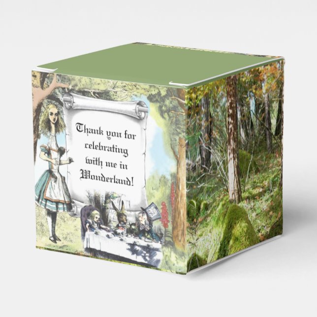 Caixinha De Lembrancinhas Alto Alice 1 (Frente)