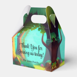 Caixinha De Lembrancinhas Amigos da floresta florestal