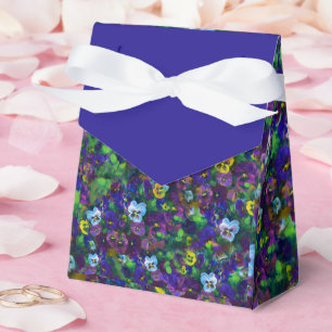 Caixinha De Lembrancinhas Amor-perfeito [roxo] Tenda de presentes especiais