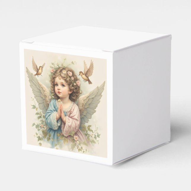 Caixinha De Lembrancinhas Angel Pilow (Frente)