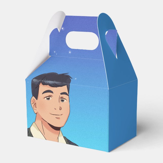 CAIXINHA DE LEMBRANCINHAS ANIME CHARACTER (Frente)