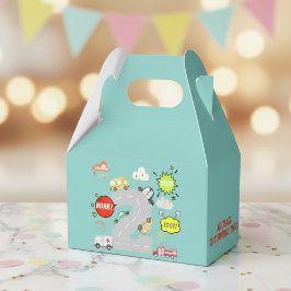 Caixinha De Lembrancinhas Aniversário de caminhões de honk