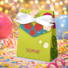 Caixinha De Lembrancinhas Aniversário de criança de morango doce