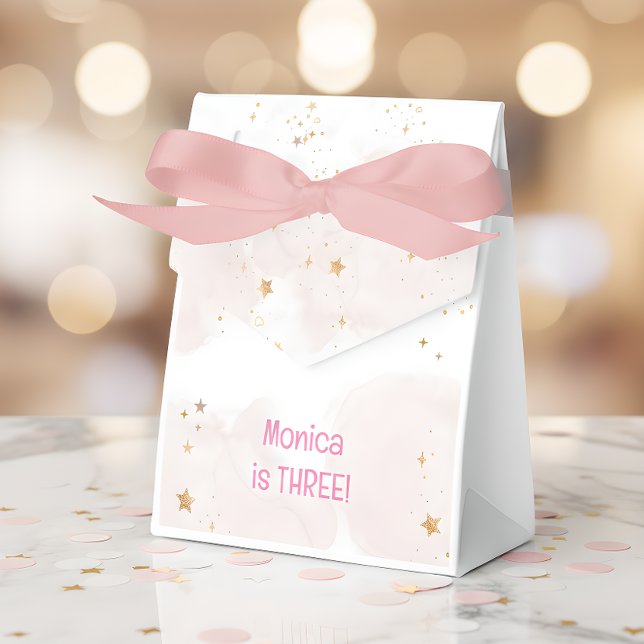 Caixinha De Lembrancinhas Aniversário de criança de unicórnio pastel de magi (Criador carregado)