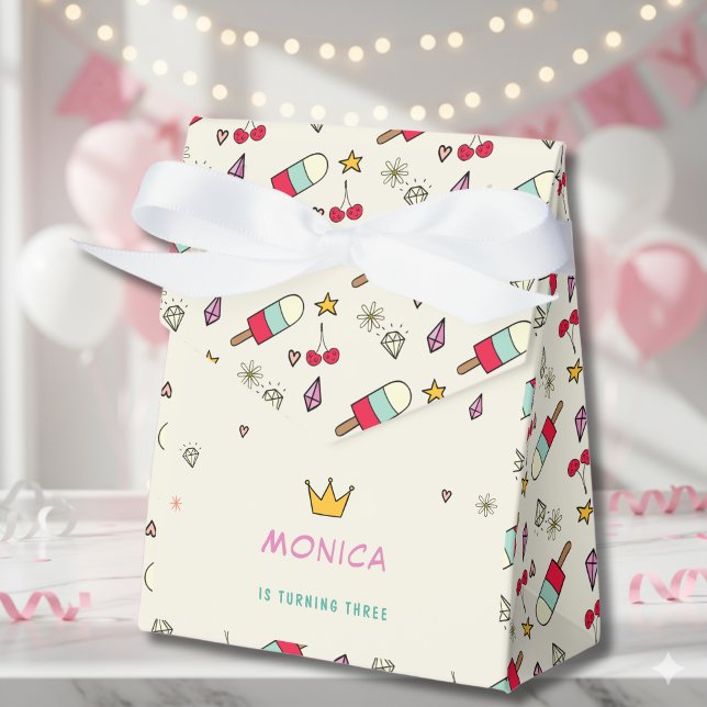 Caixinha De Lembrancinhas Aniversário de criança de unicórnios de coelhos de (Criador carregado)