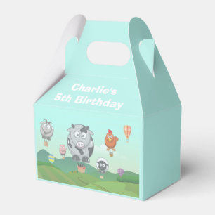 Caixinha De Lembrancinhas Aniversário de criança Personalizado de Animais da