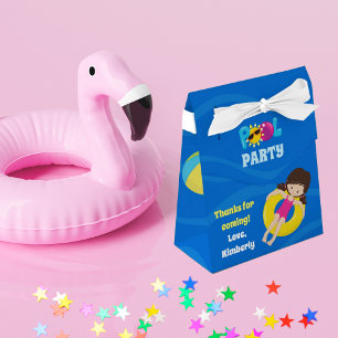 Caixinha De Lembrancinhas Aniversário de criança Piscina Festa Personalizada