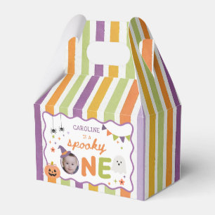 Caixinha De Lembrancinhas Aniversário de Fantasma de Halloween Colorido Assu