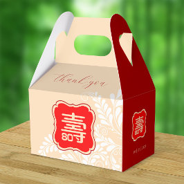 Caixinha De Lembrancinhas Aniversário de Longevidade Chinesa (99 e mais novo