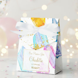 Caixinha De Lembrancinhas Aniversário do Gem Party Crystals Moz