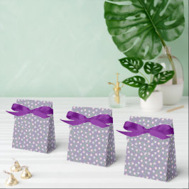 Caixinha De Lembrancinhas Aniversário Floral Roxo