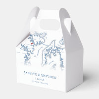 Annapolis Maryland Mapa Elegante Casamento